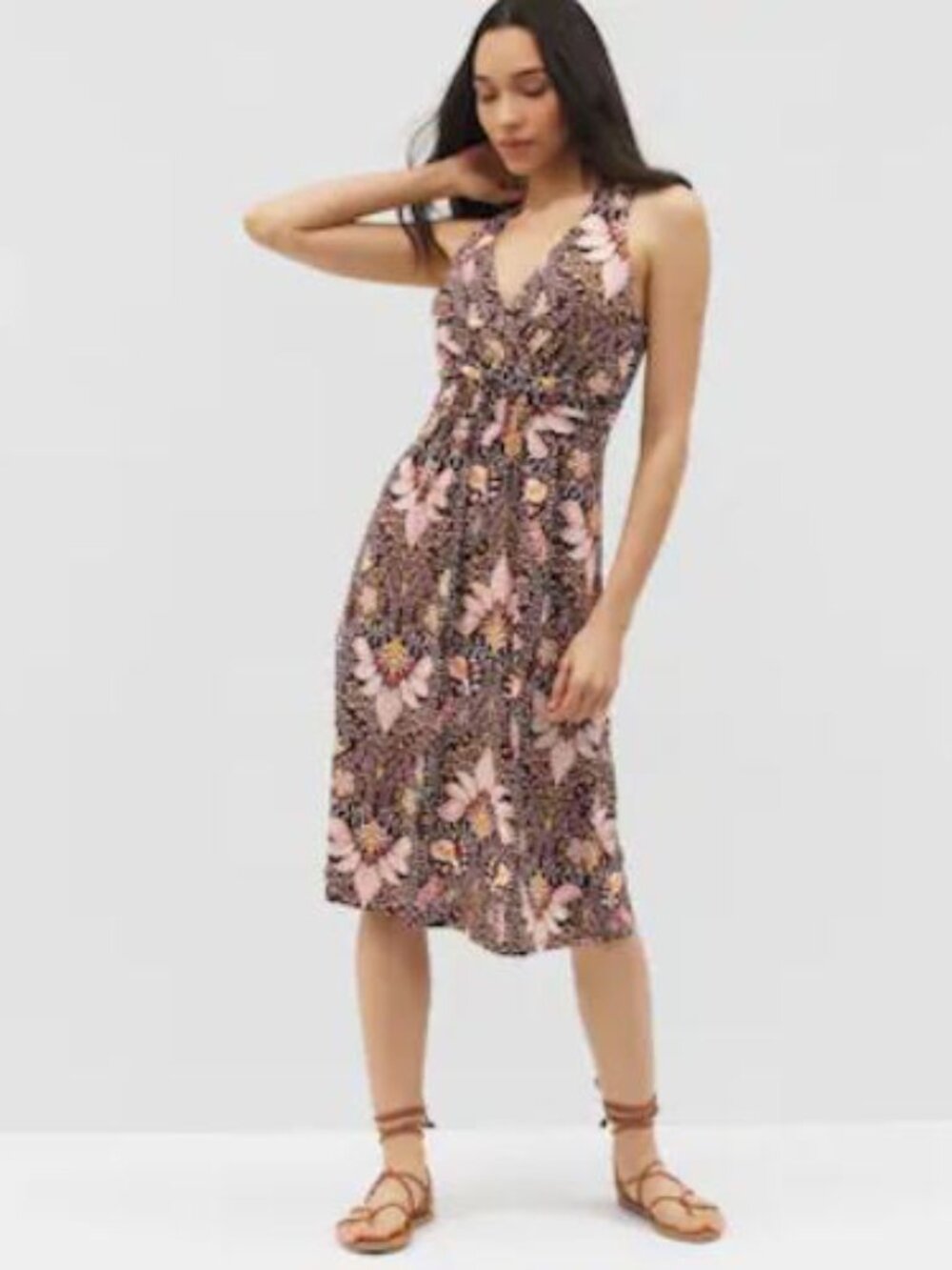 NWOT Soma Soft Jersey Cross Back Strap Bra Dress XS - Picture 7 of 10